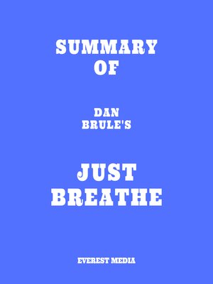 cover image of Summary of Dan Brule's Just Breathe